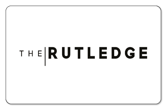 The rutledge logo on white background